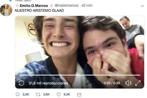 Aristemo la pareja gay de una telenovela mexicana asistirá a los premios GLAAD en Nueva York