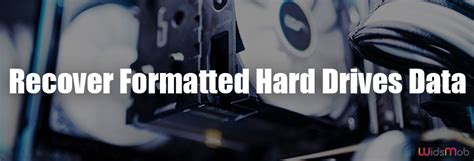 How To Recover Files From Formatted External Internal Hard Drives