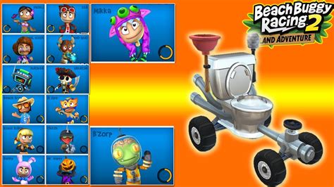 Royal Flush With All Character Oddball Pack Beach Buggy Racing