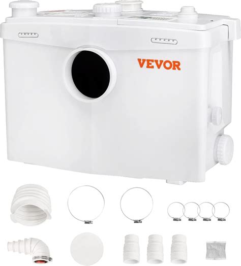 VEVOR Broyeur Sanitaire 700 W Pompe de Relevage Eaux Usées 9600 L h