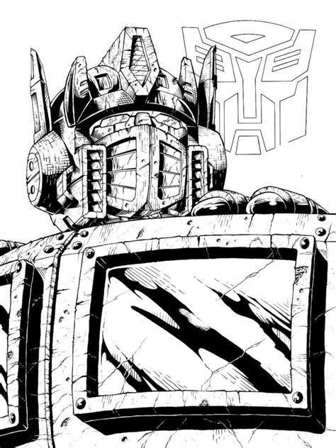 Desenhos De Optimus Prime Para Colorir 120 Desenhos Para Colorir