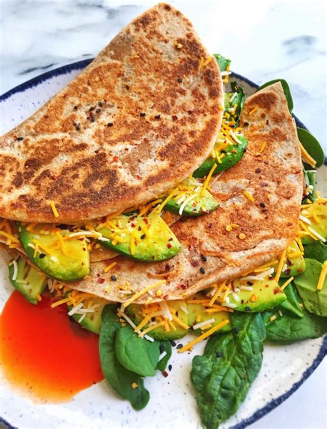 Vegan Avocado Quesadillas