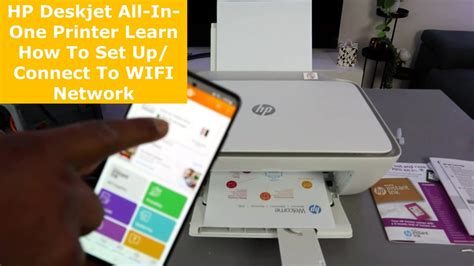 HP Deskjet All In One Printer Learn How To Set Up Connect To WIFI