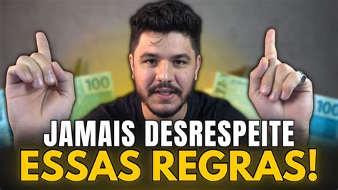 RESPEITE AS 5 REGRAS DO DINHEIRO I APLIQUE ISSO AGORA YouTube