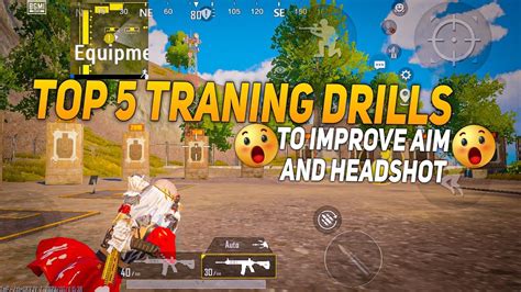 Top 5 Traning Drills Improve Aim And Headshot Accuracy Bgmi