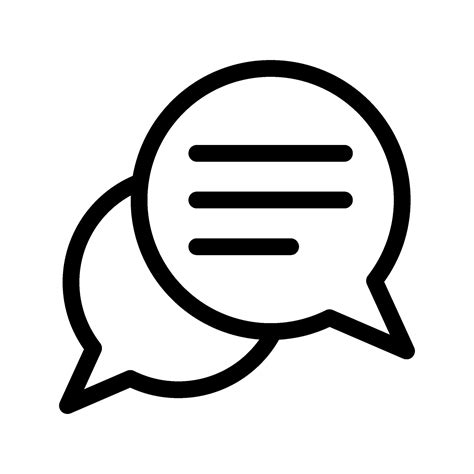 comentario icono vector simbolo diseno ilustracion  vector en