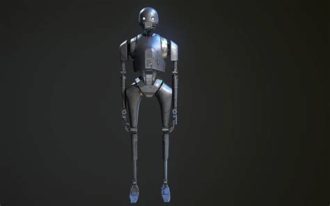 K-2SO Star Wars 3D Model by KATEDRA604