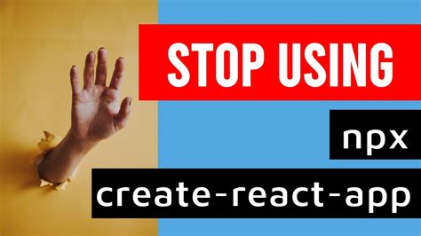 Create A React App Without Using Npx Create React App Command YouTube