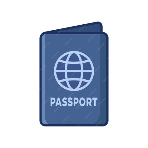 Premium Vector Passport Icon Vector Design Template In White Background