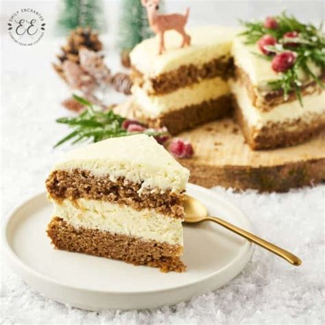 Stunning Gingerbread Cake With Homemade Mascarpone Frosting