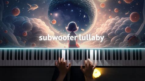 Minecraft Ost Subwoofer Lullaby Piano 432hz Sheet Music Youtube