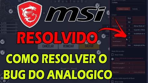 COMO RESOLVER BUG DO ANALOGICO E MIRAR TRAVANDO EM EMULADOR FREE FIRE