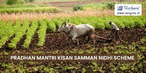 Pradhan Mantri Kisan Samman Nidhi Scheme