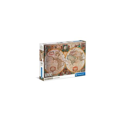 Clementoni Old Map Jigsaw Puzzle Pc S Maps Buy In The