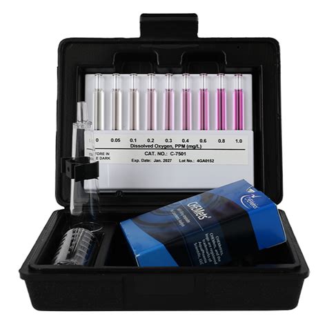 Visual Dissolved Oxygen Test Kit K 7501 CHEMetrics