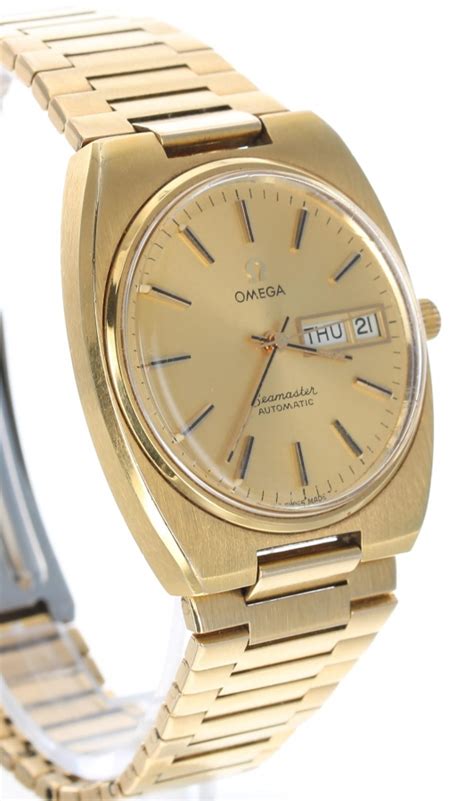 Omega Seamaster Automatic Gold Plated And Stainless Steel Gentleman S