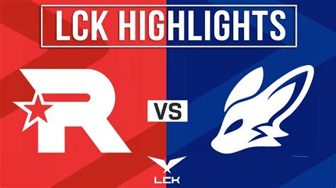 Kt Vs Fox Highlights All Games Lck Spring Kt Rolster Vs Fearx