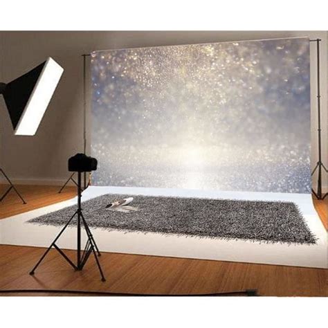 Yongfoto X M Vinyle Toile De Fond Bokeh Sparkle Paillettes Romantique