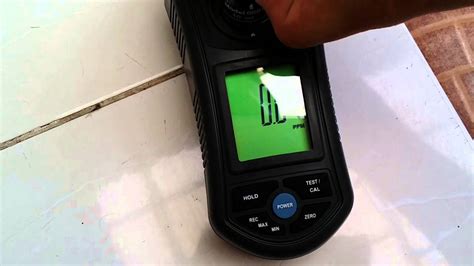 Chlorine Meter Lutron CL 2006 YouTube