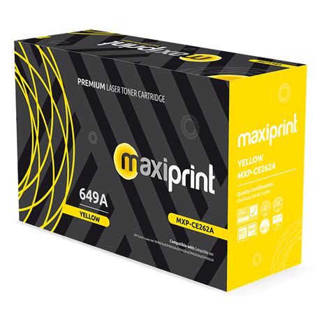 Tóner Maxiprint MXP CE262A serie 649A Laser Print Soluciones