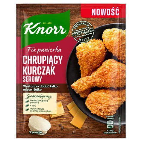 Knorr Fix panierka Chrupiący kurczak serowy 70 g DHT Online