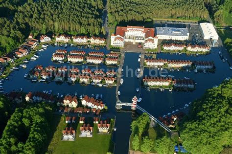 Rheinsberg Aus Der Vogelperspektive Ferienhaus Anlage Ferienhaus