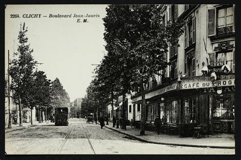 Clichy la Garenne Boulevard Jean Jaurès Carte postale ancienne et