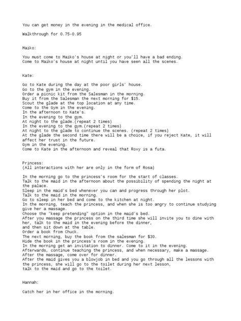Walkthrough! | PDF