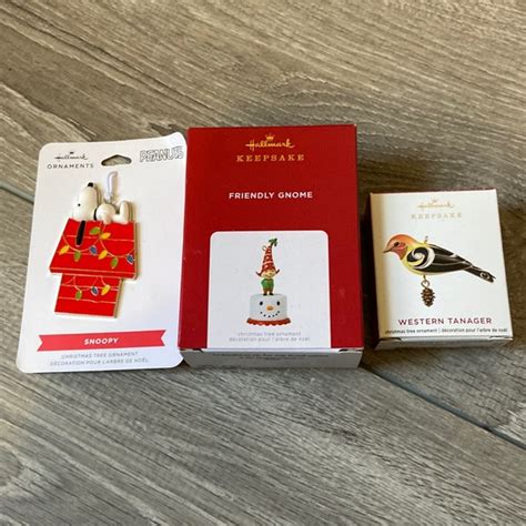 Hallmark | Holiday | Bundle Of Hallmark Christmas Tree Ornaments | Poshmark