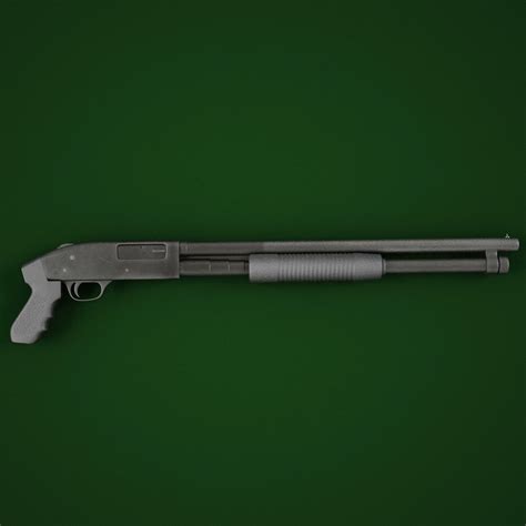 3d Shotgun Mossberg 500a Cruiser Model