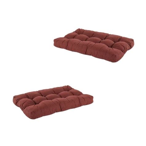 Lot De Coussins D Appui Pour Palette En Fibre D Ol Fine Rouge Prix