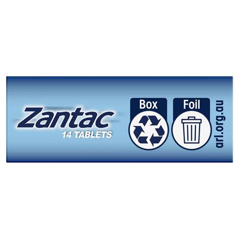 Buy Zantac 12 Hour 150mg 14 Tablets Online at ePharmacy®