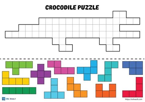 Free Printable Tetris Puzzles And Shapes 15 PDFs ESL Vault