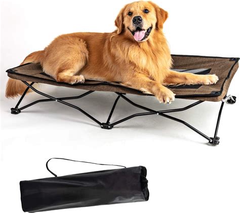 Yep Hho Large Elevated Folding Pet Bed 117 X 61 X 24cm Travel