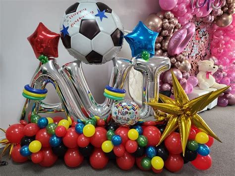 Fútbol Bouquet Birthday Balloons Balloon Bouquet Balloons