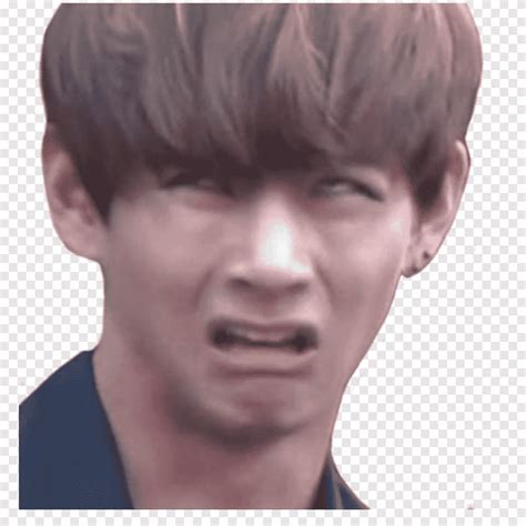 Kpop Meme Episode Bts Man Making Face Png Pngegg