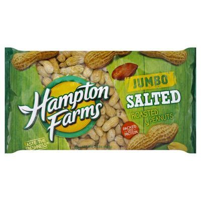 Hampton Farms Peanuts Salted Jumbo Roasted Lb Instacart