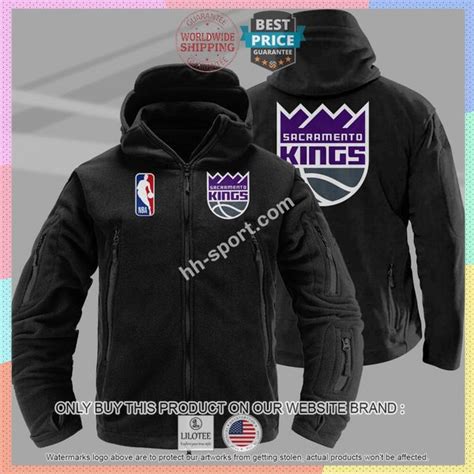 Hot Sacramento Kings Plush Zipper Tactical Hoodie • Shirtnation Shop