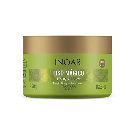 Inoar Liso Mágico Progressivo Máscara 250g Nenis Cosméticos