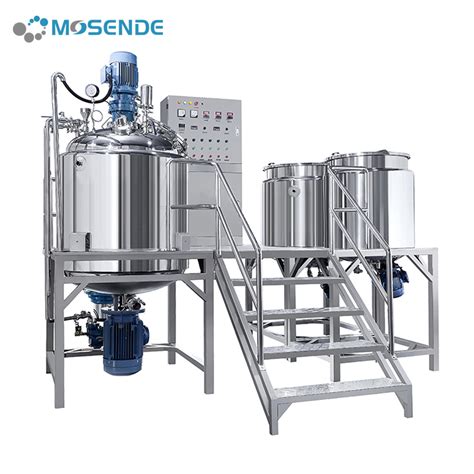 L High Shear Dispersing Emulsifier Vacuum Heating Stirring Mixing