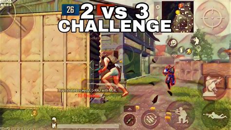 2 Vs 3 Challenge BGMI MONTAGE Demon S Gaming 47 BATTALGROUND MOBILE