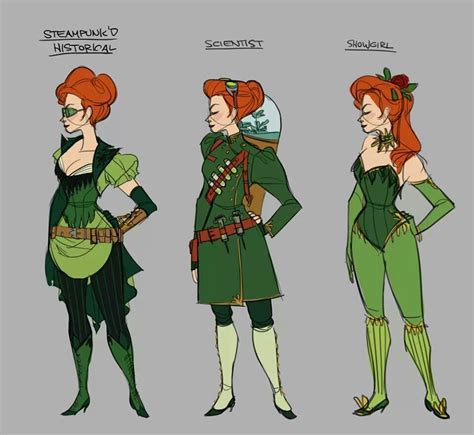 Pin By Robert Rowell On Steampunk Superheroes Poison Ivy Character