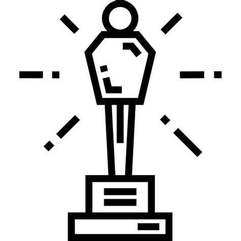 Oscar Detailed Straight Lineal icon