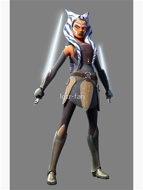 "Ahsoka Tano (Rebels)" Poster for Sale by lotr-fan | Redbubble