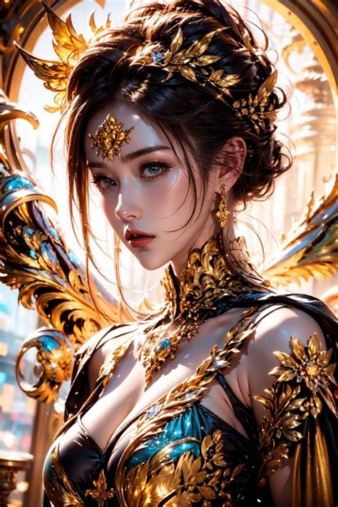 Goddess Naked Magic Circl Image Created By Tensor Art