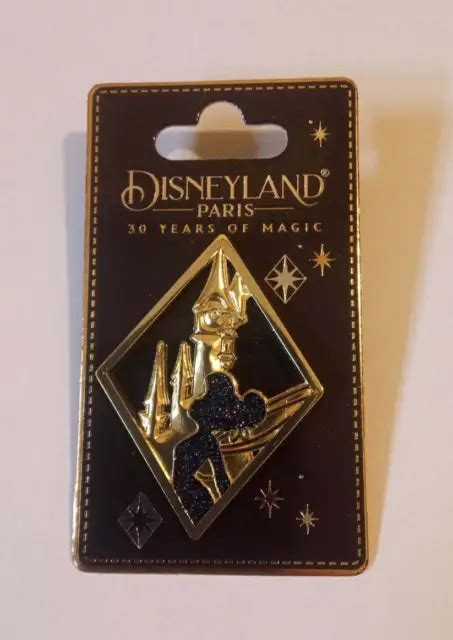 PINS DISNEY 30 ans de Disneyland Paris Le Château la Fée Clochette