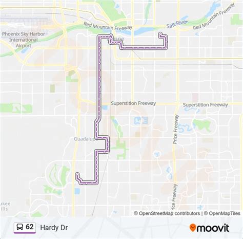 62 Route Schedules Stops Maps Tempe Marketplace Updated