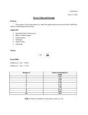 Electric Fields And Equipotential Study Of Relationship And Course Hero