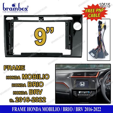 Jual Frame Head Unit Honda Brio Mobilio Brv Inch Bingkai Panel Tv