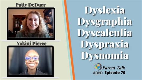 What Is Dyslexia Dysgraphia Dyscalculia Dyspraxia And Dysnomia Youtube